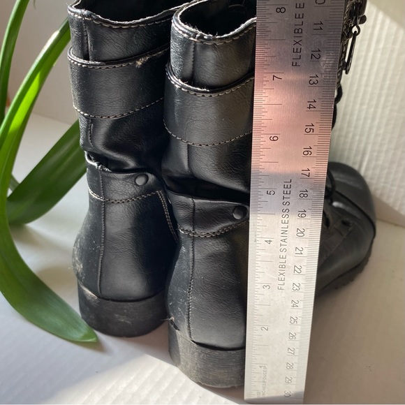 G By Guess Black Combat Boots - Picture 12 of 12